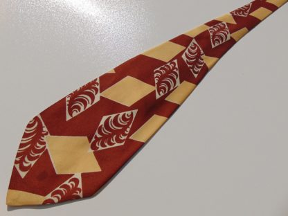 40_ties_42  1940's	Vintage Wide Tie 	$40