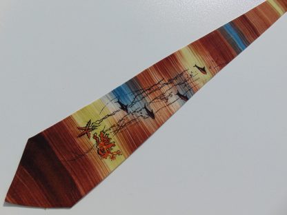 40_ties_664	1940's	Vintage Wide Tie 	$40