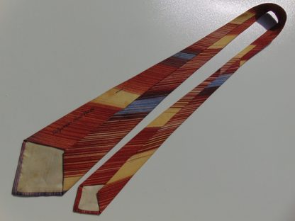 40_ties_665	1940's	Vintage Wide Tie 	$40 - Image 2