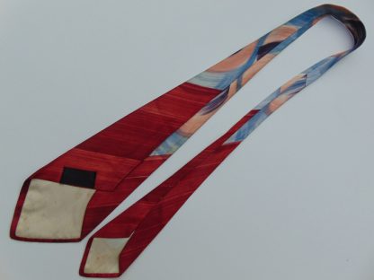 40_ties_720	1940's	Vintage Wide Tie 	$30 - Image 2