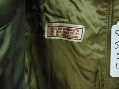 CZ11	1950's	Vintage Army Overcoat W/ liner  Coat (Reg/Medium) chest 46 inches	$100 - Image 2