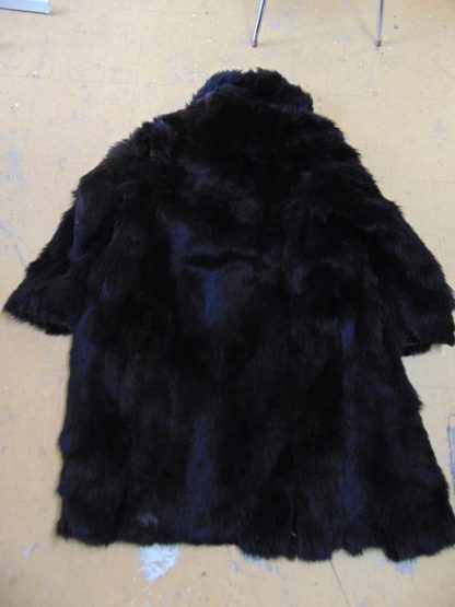 CZ31	1900's	Vintage BLACK COLOR Full length BEAR vintage Coat chest 48 inches	$800 - Image 7