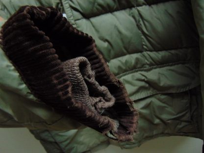 CcML28	1950-60's	 Vintage Quilted down filled w/mouton collar Coat chest 48 inches	$80 - Image 4