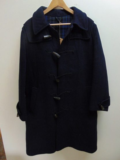 CcML54	1960's	Vintage Made in England London- Gloverall DUFFLE COAT heavy weight wool Full length Coat chest 50 inches	$200