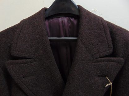CcML55	1930-40's	 Vintage Beautiful Brown heavy weight wool Full length Coat chest 48 inches	$200 - Image 6