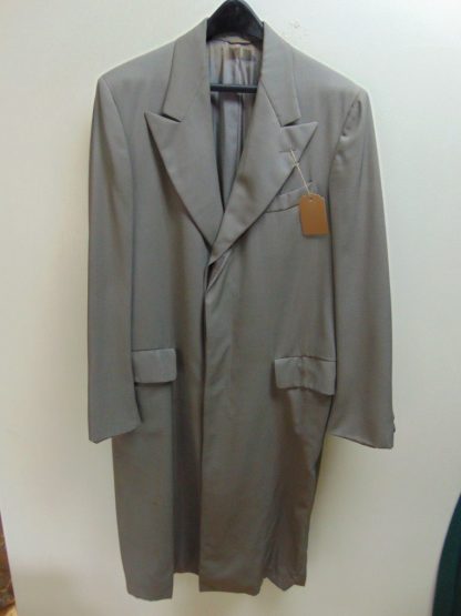 CcML56	1940-50's	 Vintage Gabardine heavy weight Rayon/wool Full length Coat chest 48 inches	$150