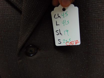 CcS12	1940-50's	 Vintage High Fashion Kuppenhiemer heavy weight wool Full length Coat chest 46 inches	$100 - Image 4
