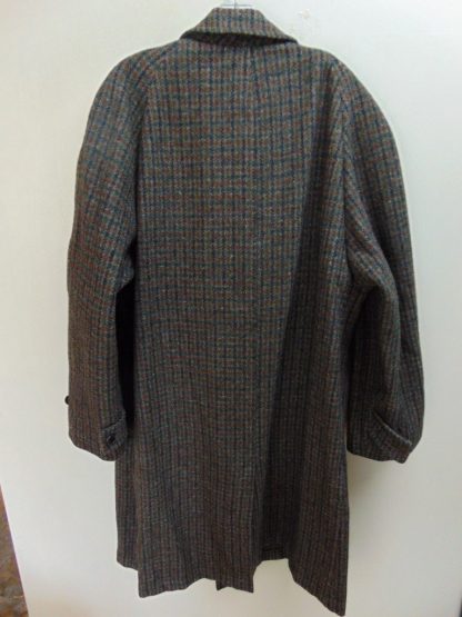 CcX7	1950-60's 	Vintage Colorful yet Traditional heavy weight wool Full length Coat chest 52 inches 	$100 - Image 3
