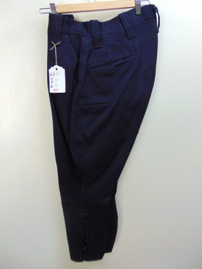 bs4	1940-60's	 Vintage Wool Gabardine Riding Pants Zip Up Waist Size 34 inches	$40