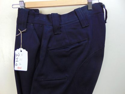 bs4	1940-60's	 Vintage Wool Gabardine Riding Pants Zip Up Waist Size 34 inches	$40 - Image 2