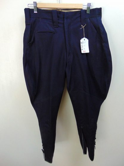 bs4	1940-60's	 Vintage Wool Gabardine Riding Pants Zip Up Waist Size 34 inches	$40 - Image 6