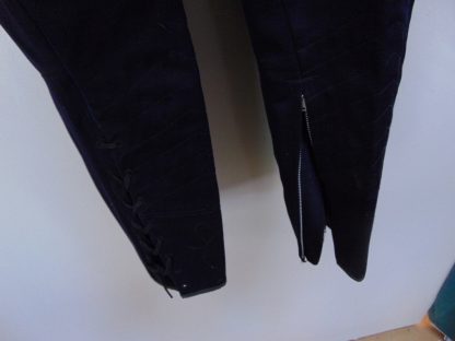 bs4	1940-60's	 Vintage Wool Gabardine Riding Pants Zip Up Waist Size 34 inches	$40 - Image 5