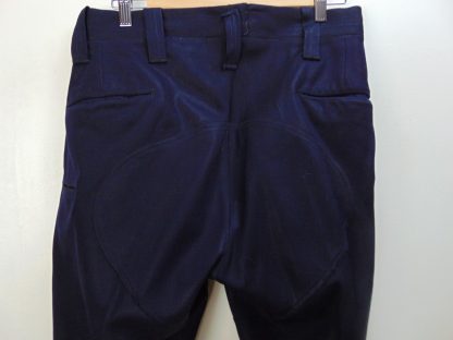 bs4	1940-60's	 Vintage Wool Gabardine Riding Pants Zip Up Waist Size 34 inches	$40 - Image 4