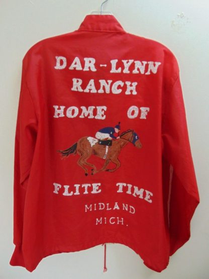 cL16	1960's	Two tone Red white Wind breaker light weight Vintage Jacket Chest 46 inches	$40 - Image 3