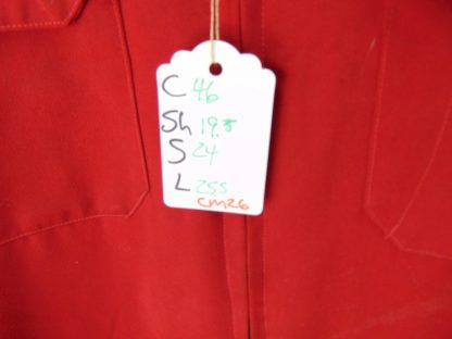cM26	1950-60's	James Dean mid weight Red Uniform Vintage Jacket Chest 46 inches	$60 - Image 4