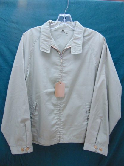 cM2	1950-60's 	Vintage Pale Green light weight Collegiate Jacket Chest 46 inches	$40