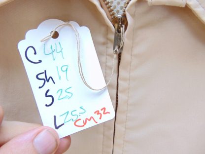 cM32	1970's	Beige Collegiate light weight Vintage Jacket Chest 44 inches	$40 - Image 4