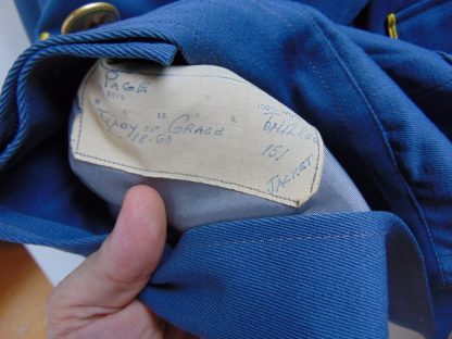cM40	1950's	Vintage Christian War Veterans Wool Gabardine mid weight Jacket Chest 44 inches	$60 - Image 3