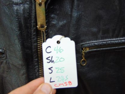 cM58	1950-60's 	Vintage Cool old Flight heavy weight vintage Jacket w/removable mouton collar Chest 48 inches	$220 - Image 5