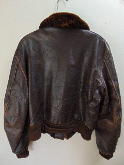 cM60	1950-60's 	Vintage Richman HORSEHIDE Flight mid weight Jacket Chest 46 inches	$250 - Image 3