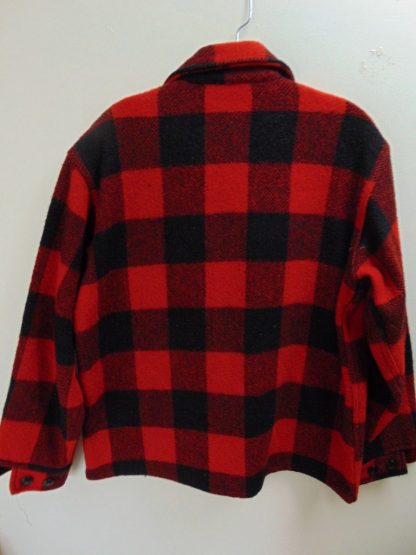 cM63	1950-60's	 Vintage Buffalo Plaid (M) heavy weight Wool Jacket Chest 45 inches	$80 - Image 3