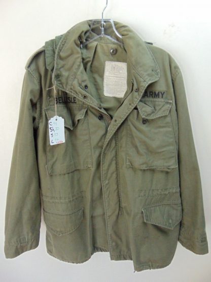 cS26	1960-70's	 Vintage Army Cold Weather Field Jacket Chest 44 inches	$60