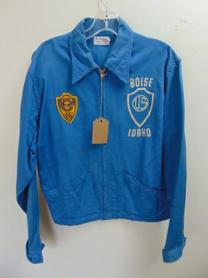 cS9	1950's	Vintage Boise Idaho Jaycees (40) light weight Jacket Chest 44 inches	$50