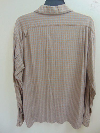 l45s18	1950's	Vintage Donegal Check Gab blend vintage shirt L	$50 - Image 4