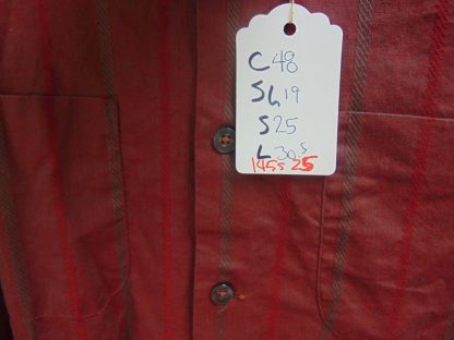 l45s25	1950's	Norris Casuals Cotton Strip play vintage shirt L	$40 - Image 4