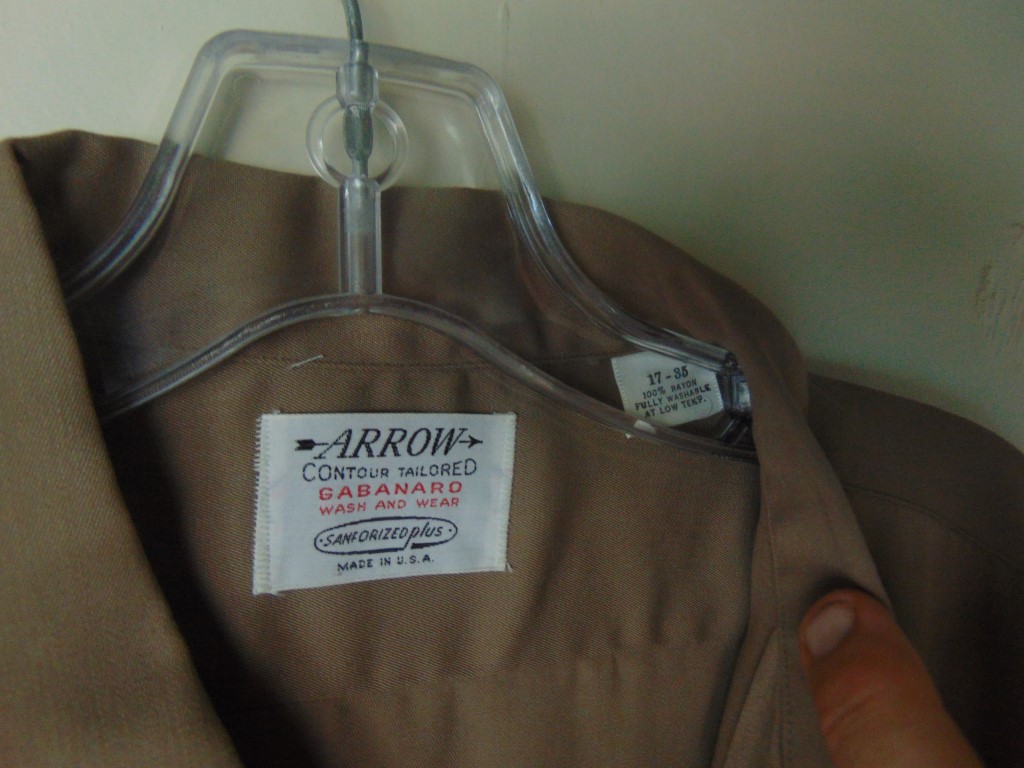 l45s4 1950's Vintage Arrow 100% RAYON vintage shirt XL $80 | Mens