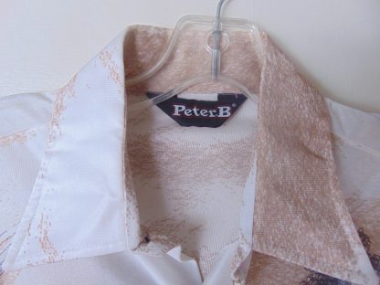 l7s60	1970's	Vintage Cute Suitors in waiting poly or nylon Shirt L	$60 - Image 2