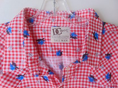 lws11	DC Brand Tall Man Swing Dance Western Vintage Shirt XL	$60 - Image 4