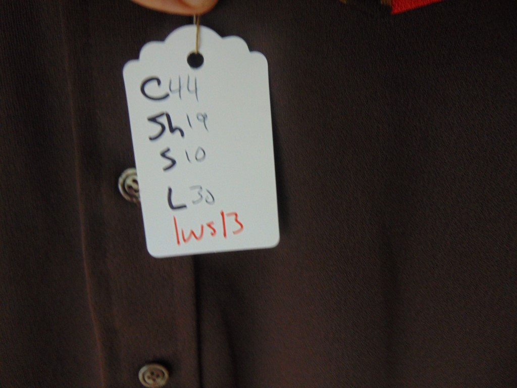 lws13 1970's Kmart Brown Western meets Disco Fun Vintage Shirt L $30 - Image 4