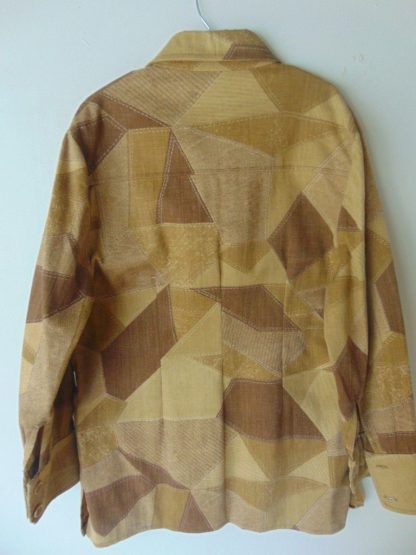 lws8	1960's	Vintage Thick Brown denim patch look Western Shirt XL	$30 - Image 4