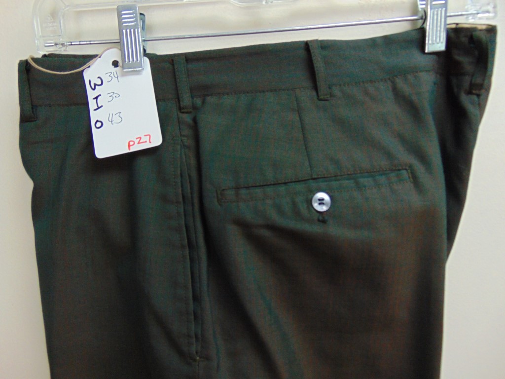 p27 1960’s Vintage Green Sharkskin mid weight slacks W34 $30 | Mens ...
