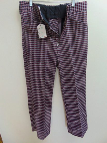 p31	1970's	Polyester mid weight Vintage Slacks W33	$30 - Image 4