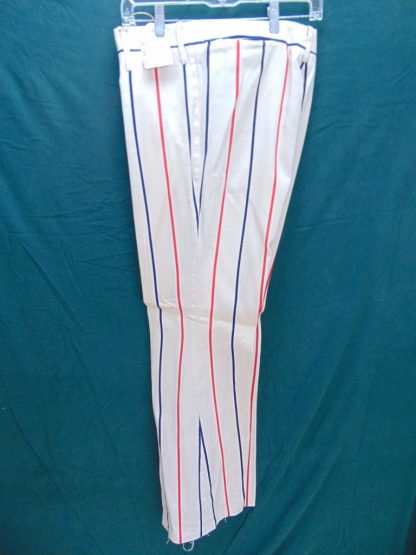 p67	1960-70's?	Vintage Button Fly Red/White/Blue light weight slacks W36	$120 - Image 2