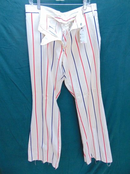 p67	1960-70's?	Vintage Button Fly Red/White/Blue light weight slacks W36	$120 - Image 5