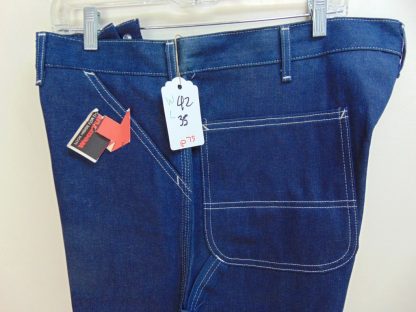 p75	1960-70's	NWT Union made  mid weight jeans W42	$50 - Image 2