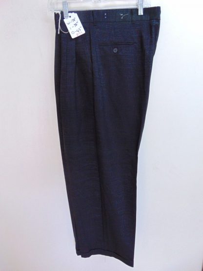 p77	modern	Black cool sharkskin tone 50's reproduction light weight Vintage Slacks W38	$40