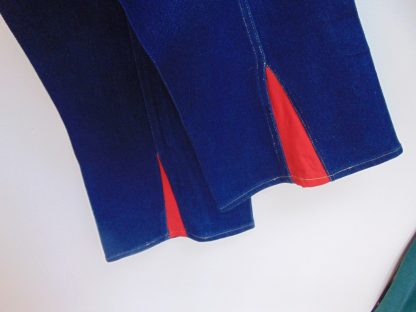 p84	1960-70's 	Vintage Lee Made into bell bottom Hippy mid weight jeans W48	$40 - Image 3