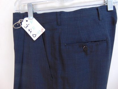 pb1	1950's	Brown/Black light weight Vintage Slacks W30	$70 - Image 2