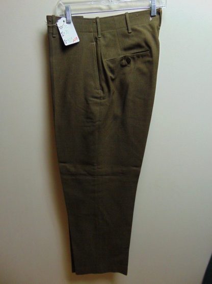 pb28	1940-50's	Army Wool heavy weight Vintage Slacks W32	$70 - Image 2
