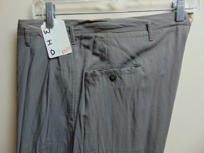 pb34	1940-50's	 Gray Rayon light weight  drop loopVintage Slacks W34	$90