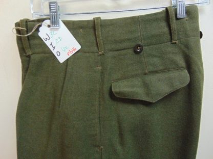 pb46	1940-50's	Army heavy wool weight Vintage Slacks W32	$70