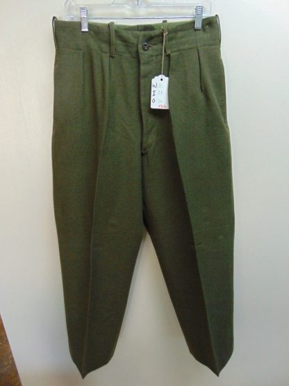 pb46	1940-50's	Army heavy wool weight Vintage Slacks W32	$70 - Image 4