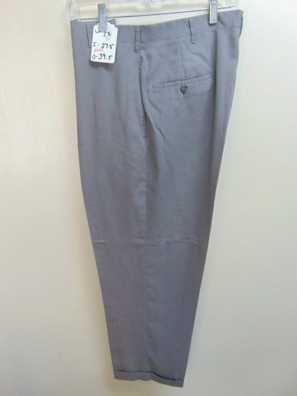 pb53	1940-50's 	Gray light weight Vintage Slacks W33	$70 - Image 2