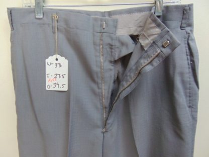 pb53	1940-50's 	Gray light weight Vintage Slacks W33	$70 - Image 3