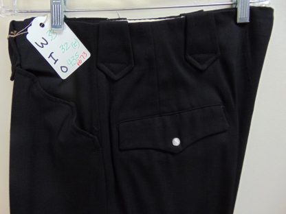 pb73	1940-50's 	Black Western light/mid weight Vintage Slacks W33	$70