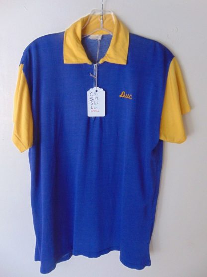 pt120	1930-60's	 Rayon/Nylon? Stretchy Silky Tee Vintage Shirt/Jersey Chest 42in.	$60 - Image 4